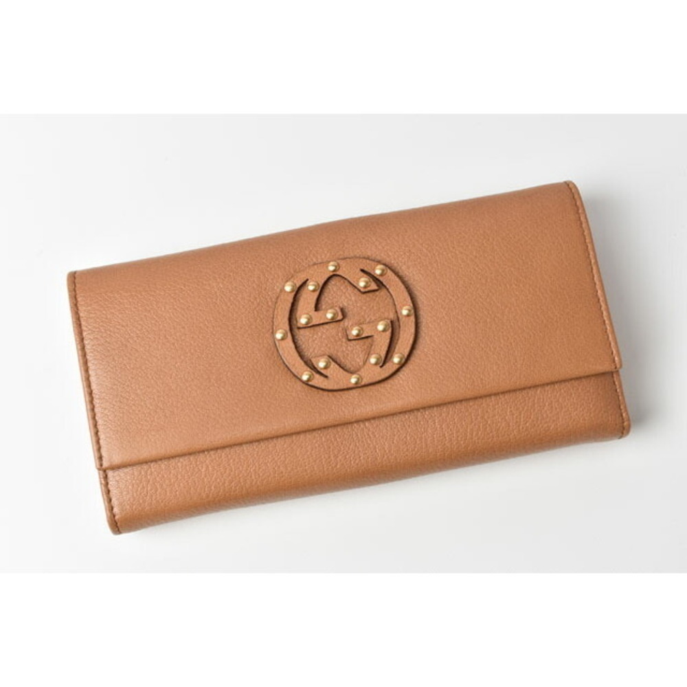 Gucci Long Wallet Interlocking G Brown - Picture 2 of 12